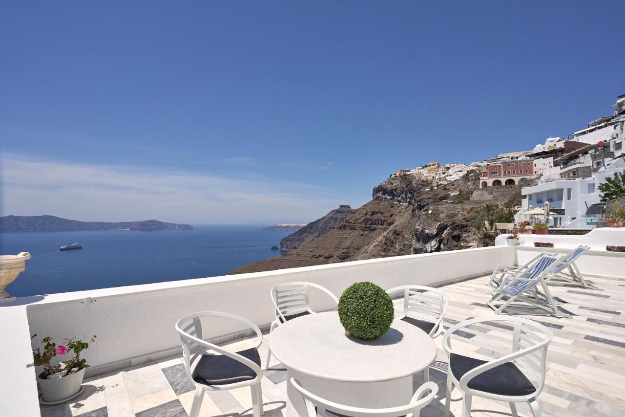 Amphitheater Cave Houses Fira  Exterior foto