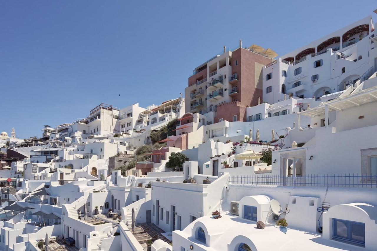 Amphitheater Cave Houses Fira  Exterior foto