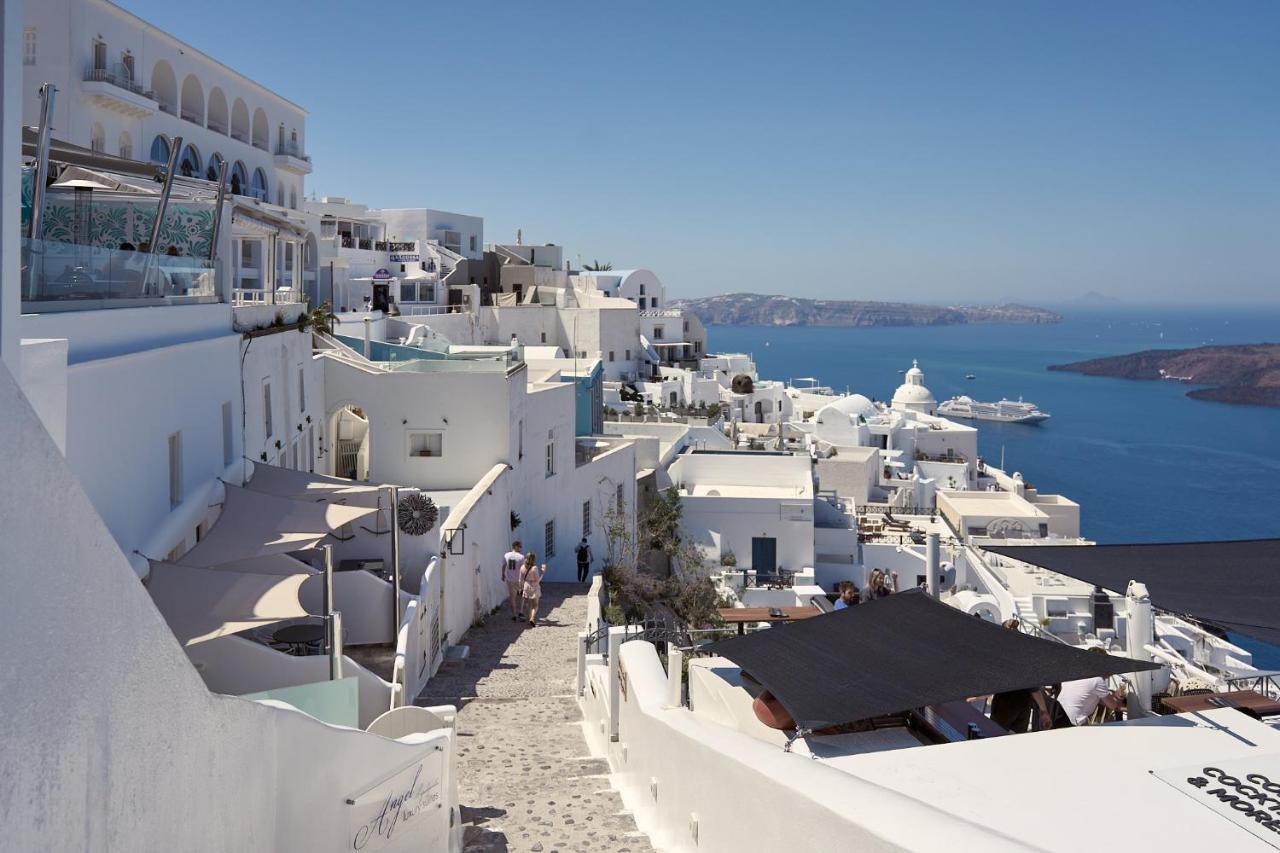 Amphitheater Cave Houses Fira  Exterior foto