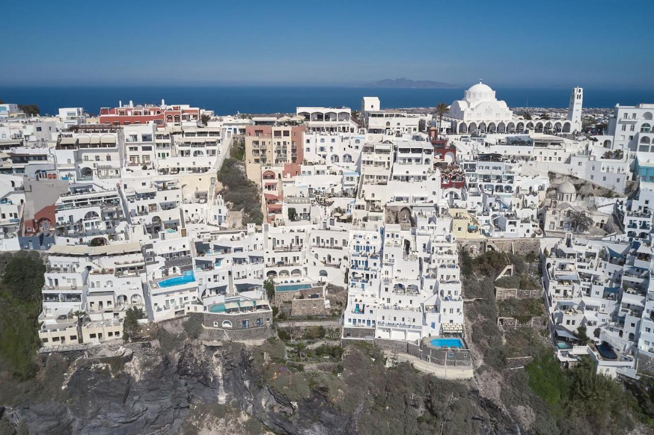 Amphitheater Cave Houses Fira  Exterior foto
